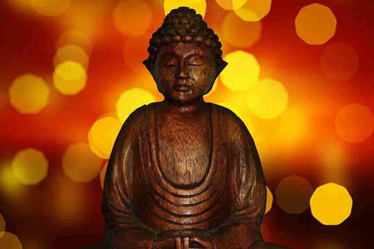 Buddha that represents mental focus in golf