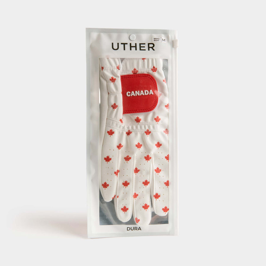 Uther - Canada Dura Golf Glove Packaging