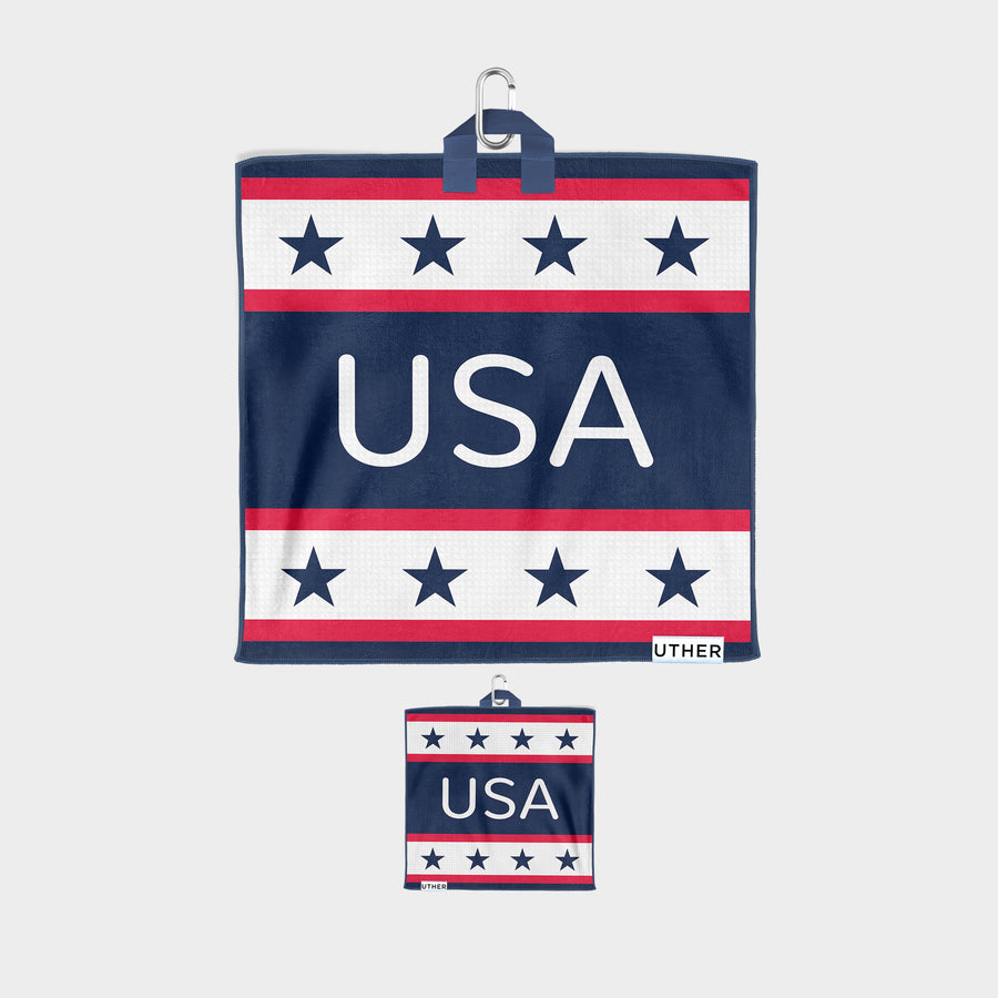 USA Patriot Pocket Golf Towel