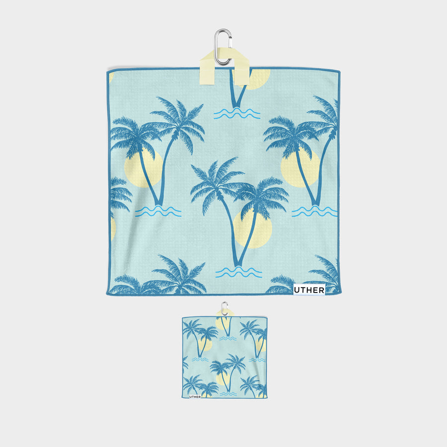 Tropics Pocket Golf Towel