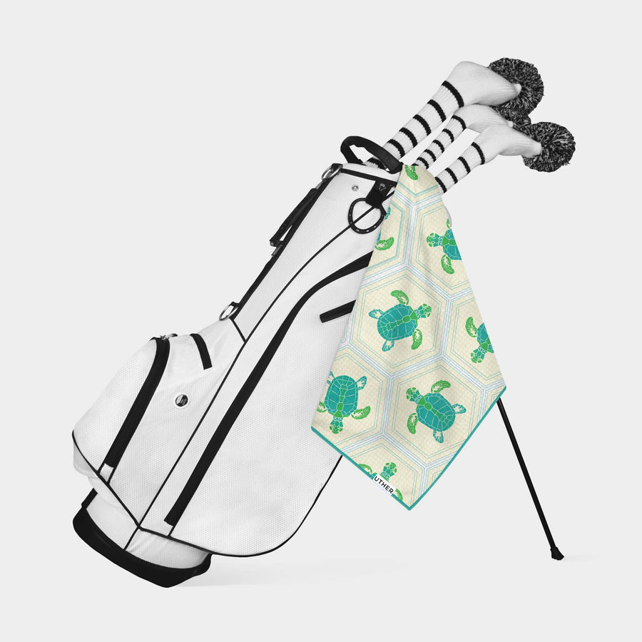 Salty Turtles Tour Golf Towel