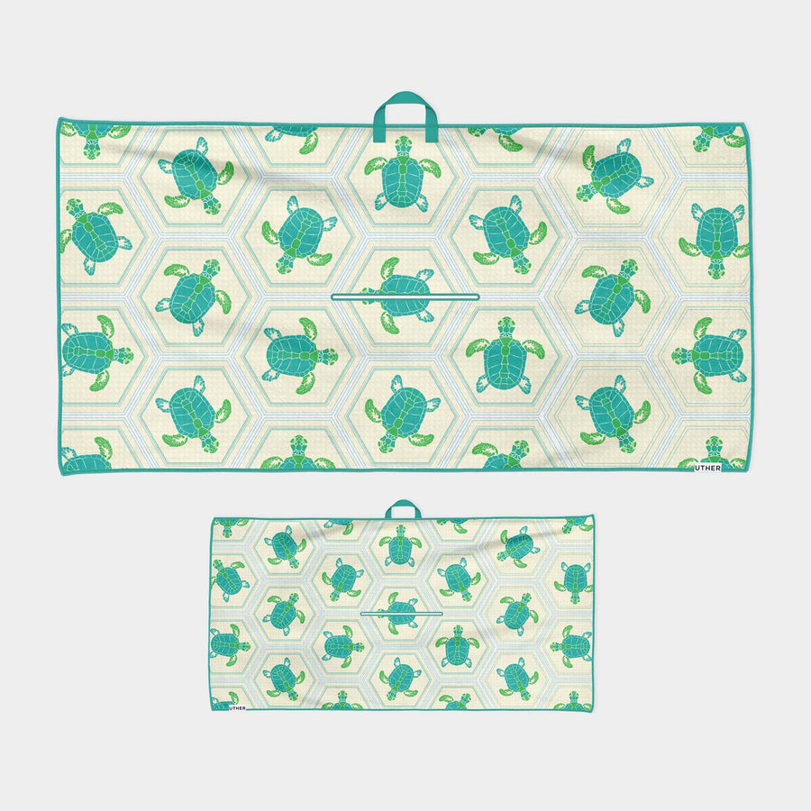Salty Turtles Tour Golf Towel